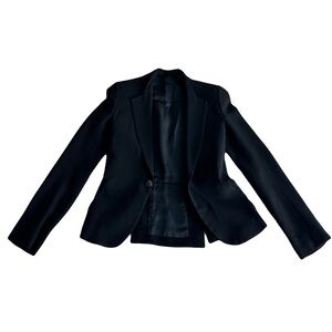 Rick Owens Black Shawl Collar Blazer SZ XS